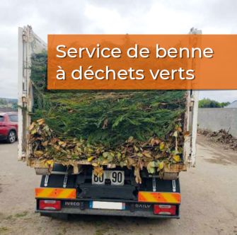 Service de benne à déchets verts